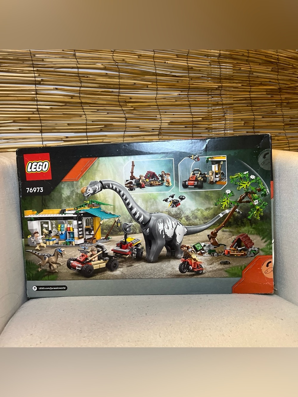 LEGO Jurassic World rebirth LEGO set 76973 unopened sealed box